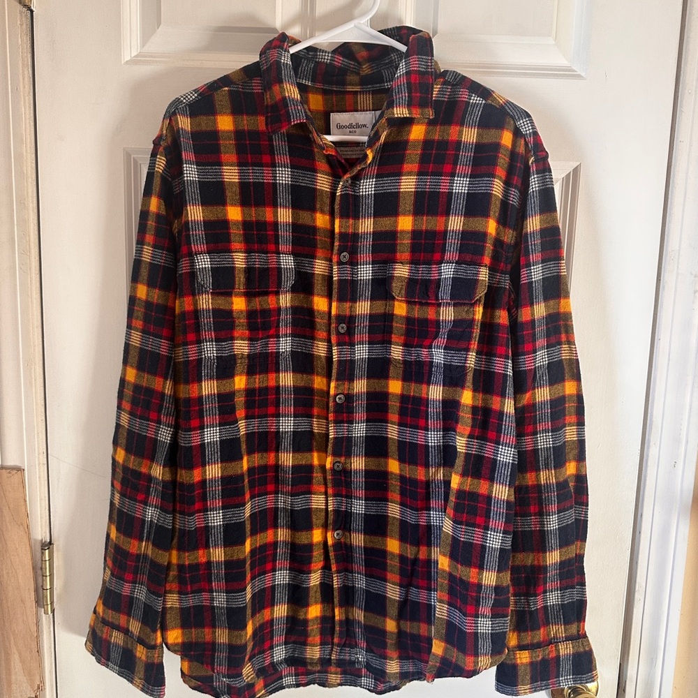 Goodfellow & Co Multicolor Plaid Shirt